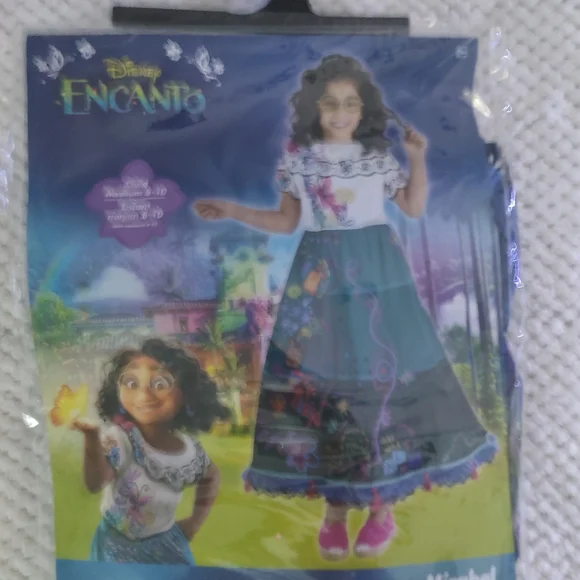 encanto blue dress Encanto Isabela Madrigal Kids Dress Cosplay Costumes